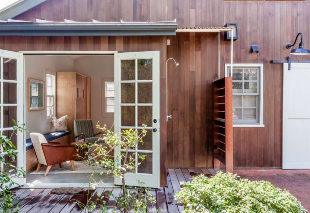 garage conversion - adu in sausalito