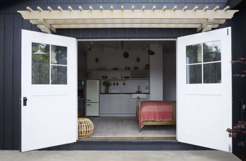 garage conversion - adu in sausalito