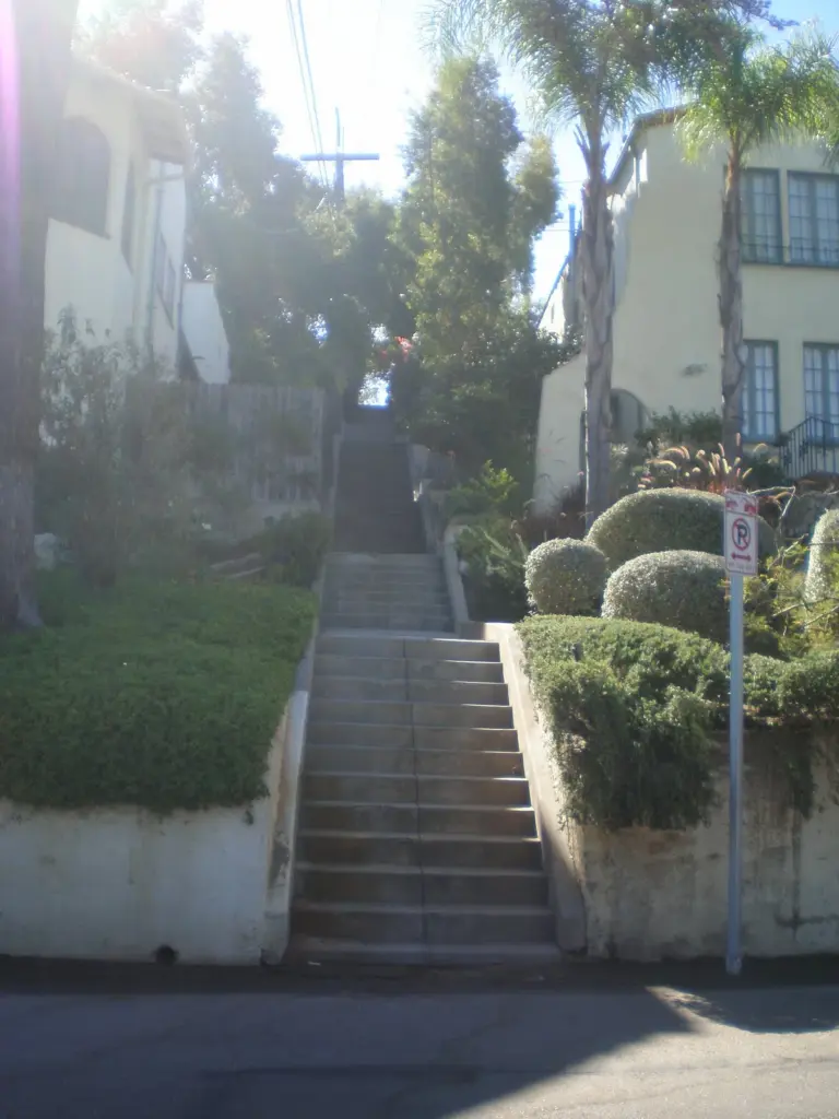 Stepping Back in Time: Discovering the History and Scenic Beauty of Wood Street Steps in Dogtown, CA